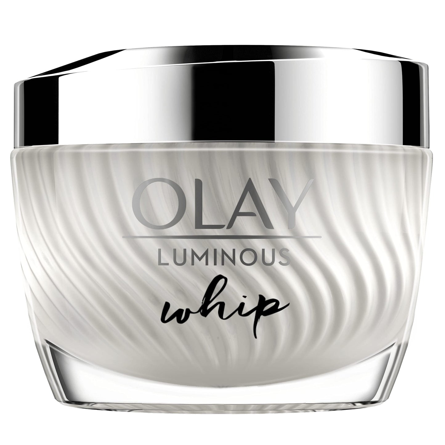Olay Luminous Whip Moisturiser 50ml, 2 in 1 Face Cream & Primer with Niacinamide, Light as Air for a Healthy Glow