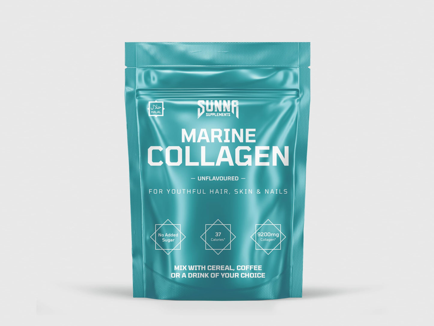 Sunna Supplements Marine Collagen Unflavoured 250g Pouch