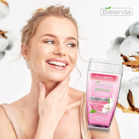 Bielenda BOUQUET NATURE - Soothes And Alleviates Irritation, Removes Signs Of Eye Fatigue And Puffiness - Cotton Gentle Double Phase Liquid Make Up Remover - 140 ml