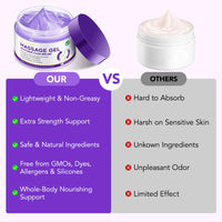 Joint Purple Gel, Natural Safe Purple Relief Soothing Massage Cream, Joint Activities Throughout The Body, Effective Relief for Back, Neck, Hands, Kneel, Waist