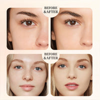 2 In 1 Anti Wrinkle Foundation Stick,Korea Eraser Foundation Stick with Brush,Light Cream Texture,Built-In Brush Exquisite Double,Cover Dark Spot,Suitable for Natural Makeup,Moisturizing(Natural)
