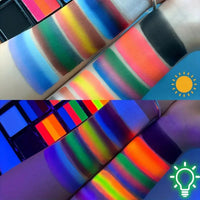 Xinyig Face Painting Kit,42 Colors Professional Face Painting Kit,Safe Body Painting for Carnival,Colourful Body Paint Colours,Neon Face Paints Glow in Dark,Fancy Dress Face Paints,Face Paint for Festival