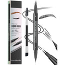BQQCOB Magic Microblading Eyebrow Contouring Pencil - Eyebrow Pen,Brow Pencil 2-in-1 Dual-Ended - Precise Waterproof Brow Pen 2 Tipped Precise Waterproof With A Micro-Fork Tip Applicator
