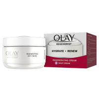 Olay Regenerist Regenerating Night Cream, Smooths the Look of Wrinkles At Night, 50 ml