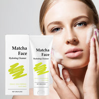 Xunzhi Matcha Hydrating Cleanser,Face Cleanser,Non Stripping Daily Face Wa/sh,Exfoliating Fa/ce W/as/h,Hydrating Gel Cle/anser,F/ace Wa/sh Women,Fac/e Wa/sh for All Skin Types,Facial Clean/ser