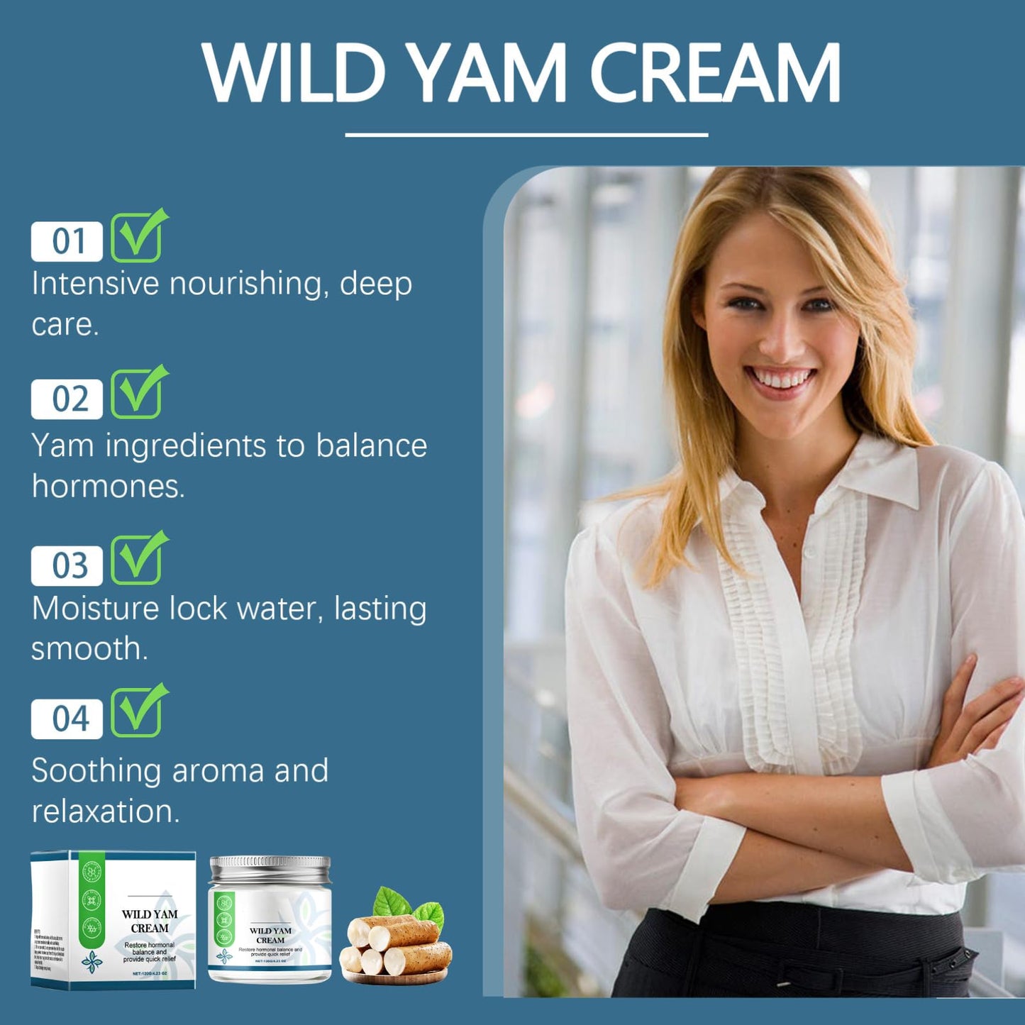 Wild Yam Cream, Wild Yam Cream Hormone Balance, Wild Yam Skin Cream, Wild Yam Body Cream, Wild Yam Body Creams For Women & Men, Wild Yam Anti Aging Face Cream, Moisturizing Cream for Face & Body