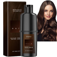 SingHao Polar Hair Dye Shampoo,3 in 1 Sham/poo for H/air,3 in 1 Instant Hair Dye Shamp/oo,Ha/ir Care Instant Dye Shampo/o,Hai/r Care Instant Dye Sha/mpoo,Natural Plant H/air Dye Shampoo#Brown