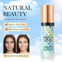 MrCuvaryas Primer Makeup with SPF 50, Hydrating Face Primer, Makeup Primer for Face, One Step Colour Corrector Primer,Waterproof & Long Lasting, SPF 50 UVA & UVB Protection Immediately