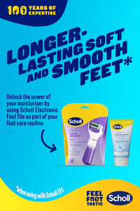 Scholl ExpertCare Hydration Boost Daily Moisturiser Cream for Feet 150ml, Fast Absorbing Foot Cream, Enriched with Glycerine and Skin Conditioning Complex for Softer Smoother Feet