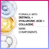 Retinol & Collagen Stick for Face Neck Firming Cream, Moisture Glow Multi Balm Stick, Collagen Face Cream for Anti Wrinkles, Retinol Sticks, Neck Tightening Cream, Moisturizing, 40g