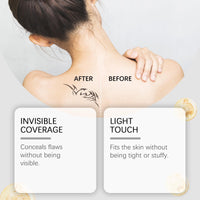 6PCS Concealer Sticker,Invisible Scar & Tat/too Cover-Up Patch,Waterproof Tat/too Cover Up Tape Breathable Scar Patches Ultra Thin Invisible Patch Concealer Sticker,Silicon Sc-ar Sheet