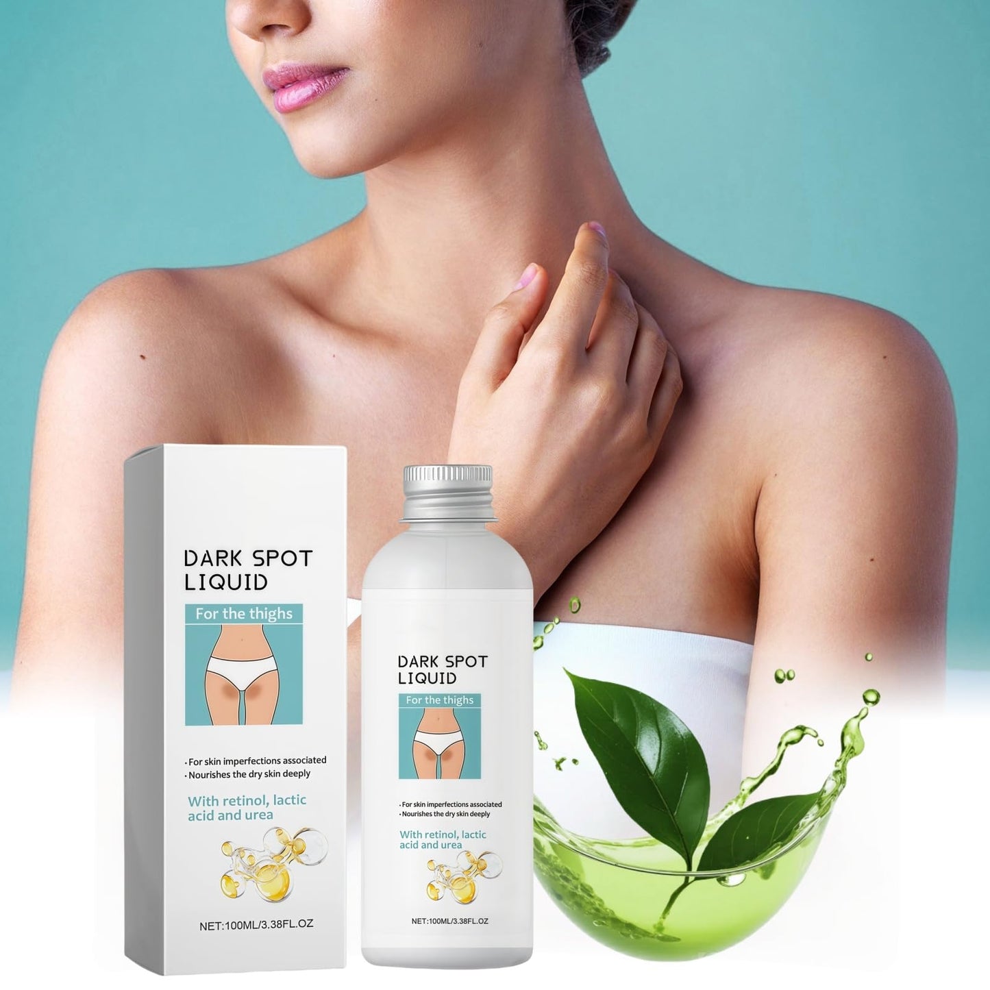 100ml Skin Bleaching Cream,Skin Lightening Cream for Underarm,Intimate Area Dark Spot Corrector Lightening Cream for Body,Underarm Whitening Products,Body Lotion for Women for Private Part,Easy to Use