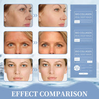 Benaewa 7 Pcs Bio Collagen Face Mask Overnight, Bio-Collagen Real Deep Masks, Hydrating for All Skin Types