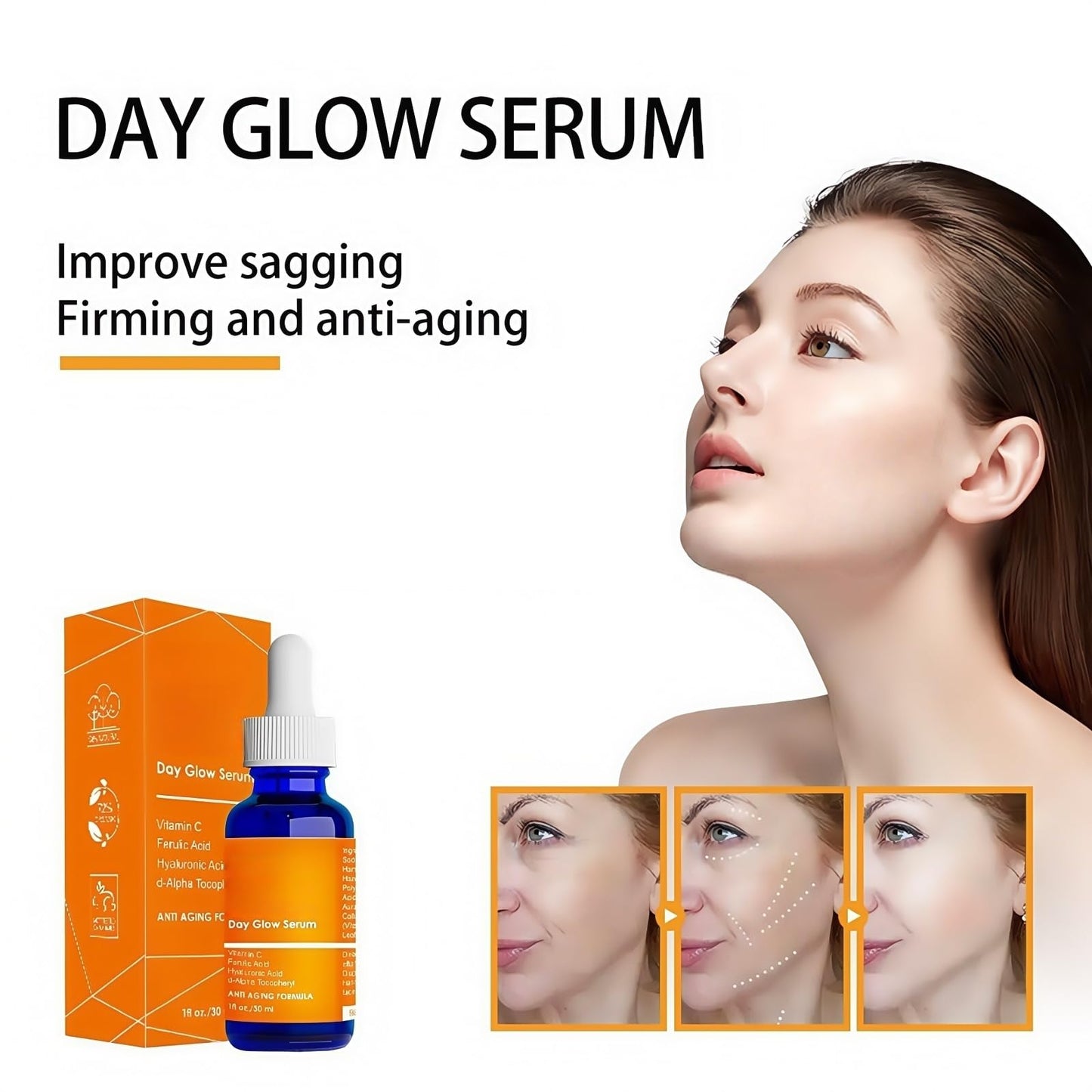 20% Vitamin C Serum Face,Anti-Aging Face Serum,Anti Wrinkle Facial S/erum,Vit C S/erum,Collagen Boosting and Skin Brightening Facial Se/rum,Brighten Hydrate F/ace Se/rum,F/ace Moisturiser,30ml