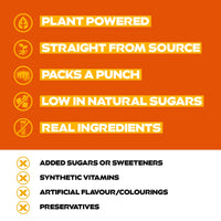 MOJU Turmeric Shots - 12 x 60ml, Pure Super Root Boost, Natural Ingredients, No Added Sugars or Sweeteners, Vegan