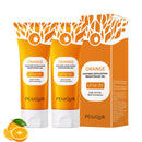 GMHLLES Purifying Exfoliating Gel 2 PCS Orange Peeling Gel Keeps Skin Hydrated Softens Skin and Removes Dead Skin Make Your Skin Smooth and Bright Suitable for All Skin Types