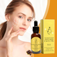 Frankincense Resin Oil For Face,Organic Castor & Jojoba Oils,Frankincense Resin Infused Oil for Anti-Aging Miracle Facial Moisturizer, Cold Pressed Serum Natural Skincare Hydrates (2PC, 30ml)