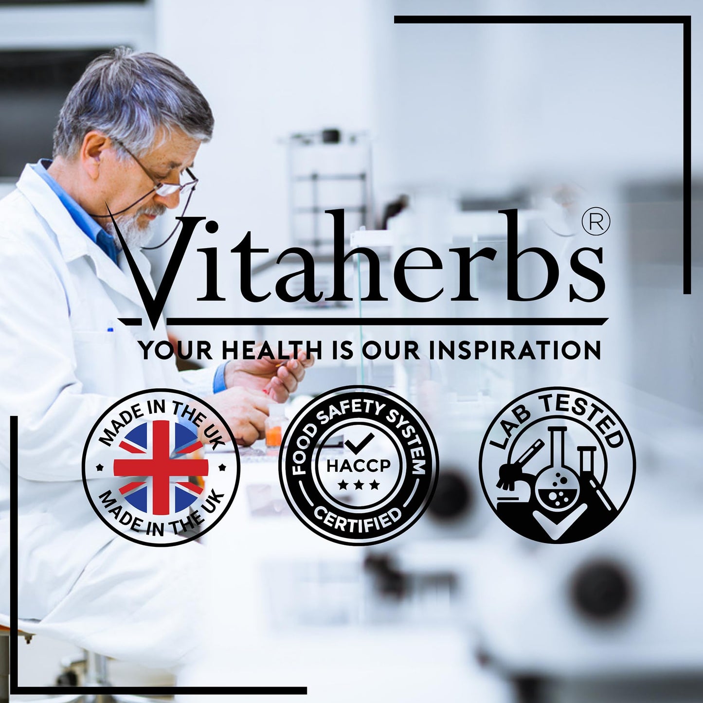 High Strength Magnesium Supplements 1480mg - 90 Magnesium Citrate Capsules - Vegan & Gluten-Free - Providing 444mg High Absorption Elemental Magnesium - MagneMax Magnesium Made in The UK - Vitaherbs