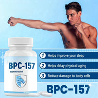SingHao 60Pcs BPC 157 Cap/sules for Man,BPC 157 Pep/Tide Cap/sules,Men Multivi/tamin and Minerals,Adult Gum/mies Multivi/tamins,Boostup for Men,Energy Tab/Lets for Tiredness,Muscle&Workout Reco/Very