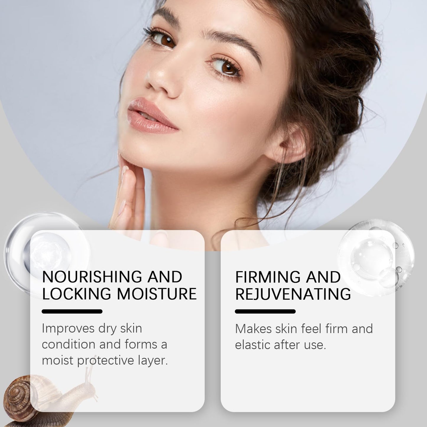 4PCS Collagen Mask for Anti Aging - Snail Mucin Collagen Face Mask - Glass Glow Hydrogel Face Masks Skincare - Hydrating, Lifting and Firming Facial Mask - Anti Wrinkle Face Mask - Face Masks Beauty