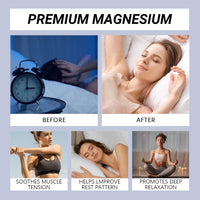 Magnesium Cream for Sleep & Muscle Relaxation, Skin Calming Moisturizing Butter with Magnesium, Sleep Support & Muscle Relaxation