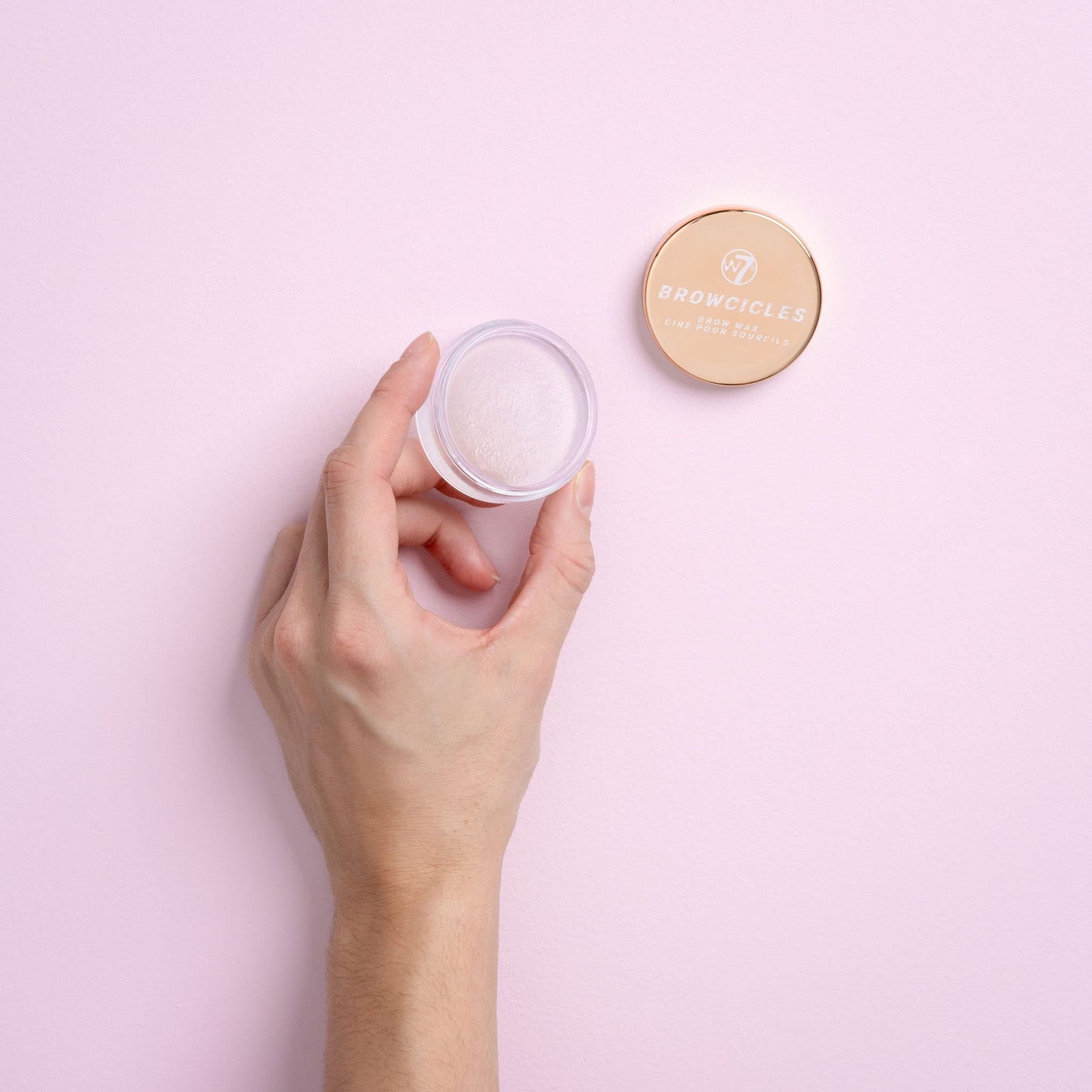 W7 Browcicles Eyebrow Wax - Clear and Long-Lasting, Strong Hold Formula - Cruelty Free and Vegan Brow Makeup