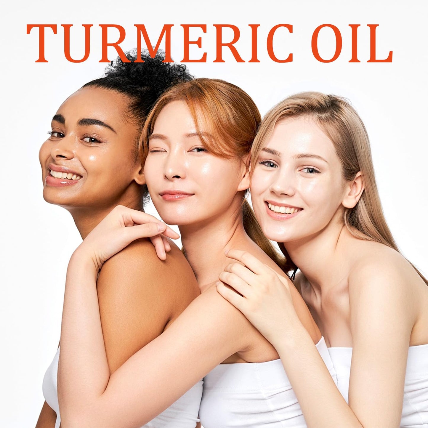 Turmeric Oil for Skin Massage Oil - Hydrating Moisturizing Body Oil - Face Oil for Dry Skin Uneven Skin Tone - Turmeric Massage Oil for Face and Skin Care - Anti Dark Spots Anti-Oxidation Anti-Aging