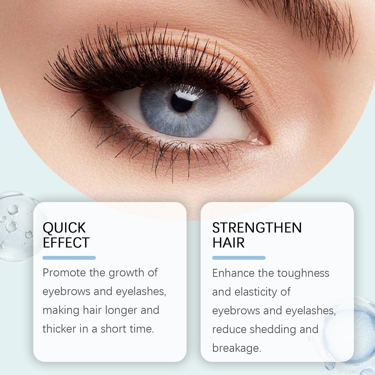 OuXing Eyelash Growth Serum,Eyelash Serum Lash Growth Enhancer,Lash Ser-um,La-sh&Br-ow O-il&Applicator,L-ash Ser-um for G-rowth and Thickness,Eye-lash Se-rum,Portable Eye-lash and Brow Oil Eyebrow,Brow Oil