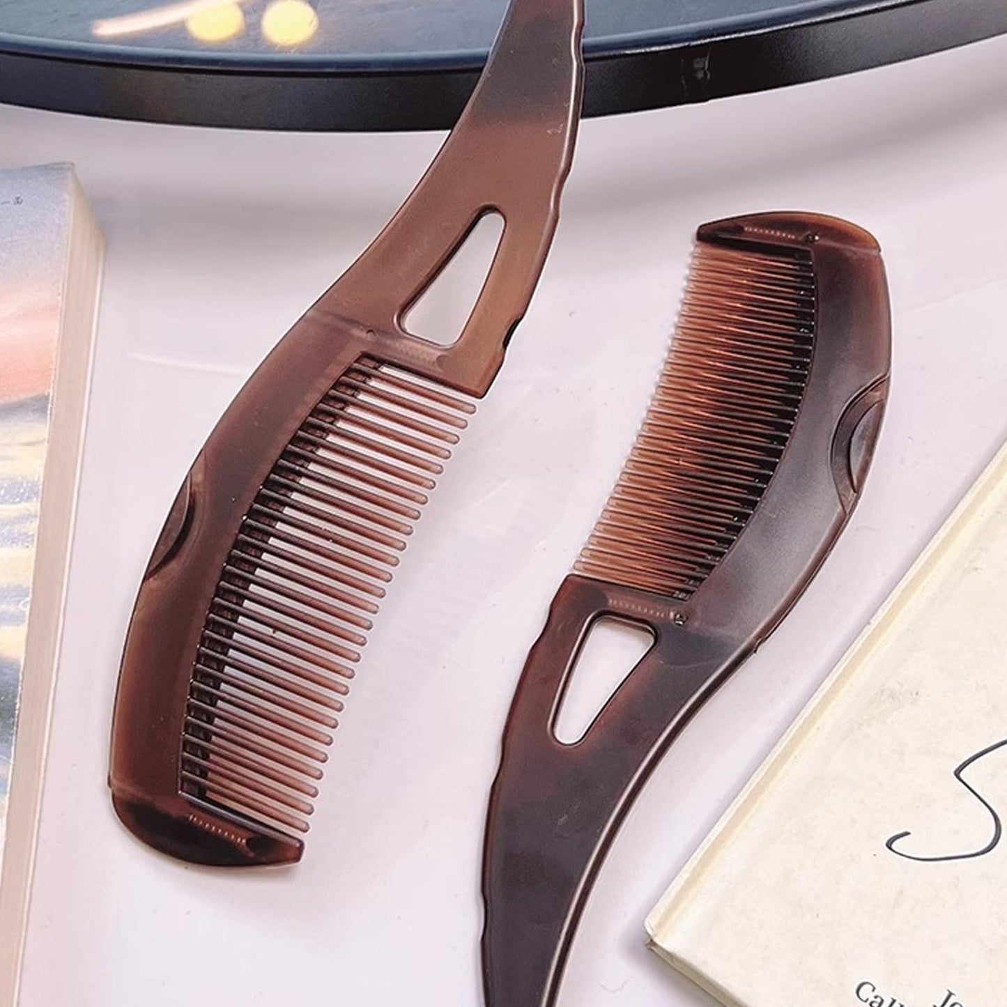RUICHING Dandruff Comb, Scalp Comb for Dandruff Removal, Scalp Massager for Women and Men, Easy to Clean, Improve Hair Quality
