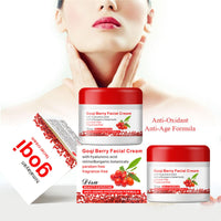 Goji Berry Facial Cream Wolfberry Facial Cream Anti Wrinkle Anti Aging Antioxidant Face Moisturiser Revitalising Face Cream 100ml