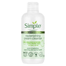 Simple Replenishing cream cleanser with 11% Ceramide Boosters & Hyaluronic Acid 230 ml