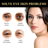 Guegine Instant Eye Tightener, Eye Bag Cream Instant Firmx Eye Tightener for All Skin Eye Cream for Tightens and Smoothes for Dark Circles Fine Lines Puffiness,Fade Fine Lines (2PCS)