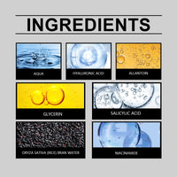 2PCS Rice Exfoliating Ampoule Set – Black & White Rice Brightening Duo for Glowing Skin | Gentle Peel + Pore Minimizing Deep Hydration