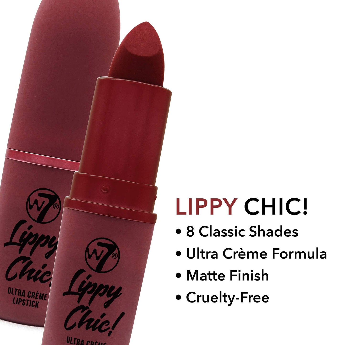 W7 | Lipstick | LIPPY CHIC-SARCASM