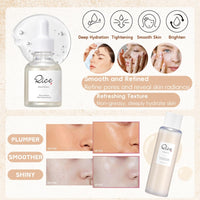 Cureluxe Ground Rice and Honey Glow Mask,3PCS Rice Mud Mask Skincare Set with Rice Clay Mask,Face Serum,Face Toner,Clay Mask For Pores,Face Masks Beauty,Deep Cleansing,Reducing Pores & Acne,Korean Face Mask