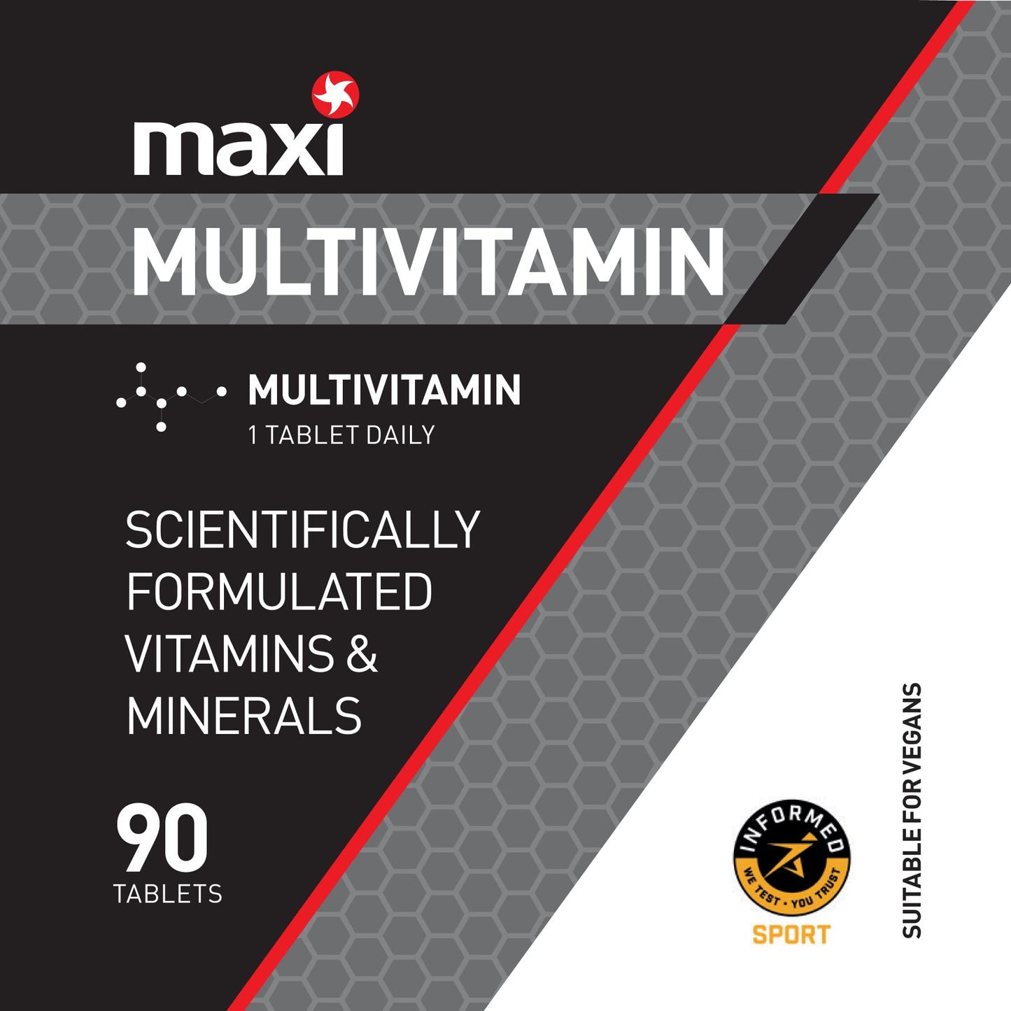 Maximuscle MAXIMUSCLE Multivitamin & Mineral Tablets 90'S