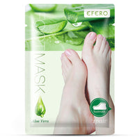 Tongyend Foot Peel Mask,3Pcs Natural Aloe Vera Gel Foot Mask,Foot Peel Mask For Hard Skin,Exfoliating Feet Peeling Socks,Foot Callus Remover,Foot Care,Feet Hard Skin Remover,Pedicure Sets For Feet (Aloe Vera)
