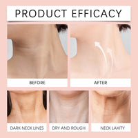 Grospe Retinol & Collagen Neck Facial Care Stick Neck Firming Cream Anti Aging Neck and Décolleté Firming Cream Day & Night Neck Tightening Cream Hydrate Skin Firm Repair Sagging Rejuvenate Skin 40g