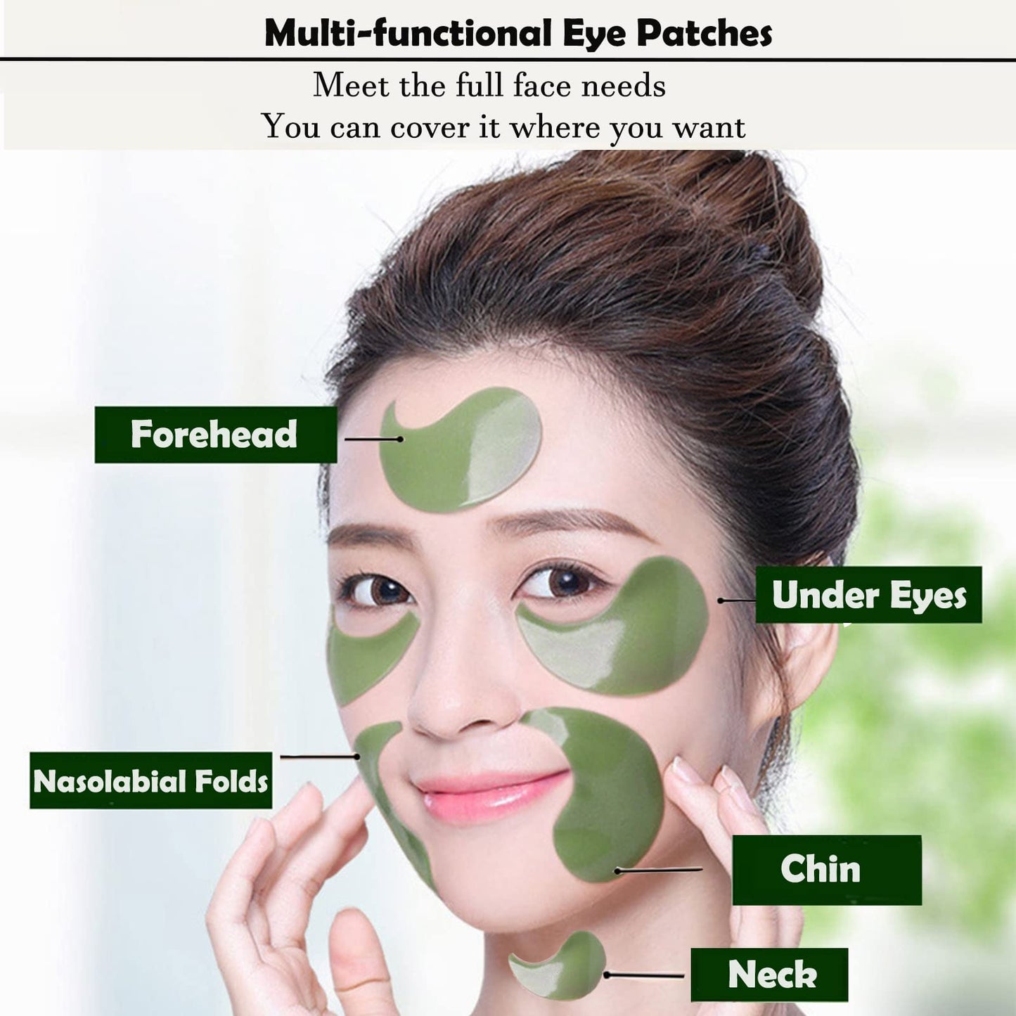 KAYZON Under Eye Patches, Natural Aloe Vera Hydrogel Under Eye Masks for Hydrating Anti-aging Eye Treatment Mask for Puffy Eyes, Fine Lines and Wrinkles, Eye Bags, Dark Circles Puffiness - 30 Pairs