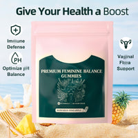 Oumun Feminine Balance Gummies,Premium Feminine Balance Gummies,Hawaiian Pineapple,Collagen Gummies for Women of All Ages,Gummies for Womens in-ti-Mate