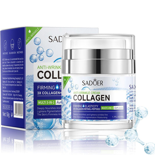 Collagen Anti Wrinkle Face Cream With Retinol,Peptides-Anti Aging Face Cream For Mature Skin,Face Moisturiser Reduce Fine Lines Lifting And Firming Cream Facial Care