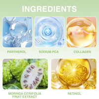 DOOCECIY 2 PCS Noni Ampoule Serum, Moisturizing Anti-Wrinkle Noni Serum for All Skin Types