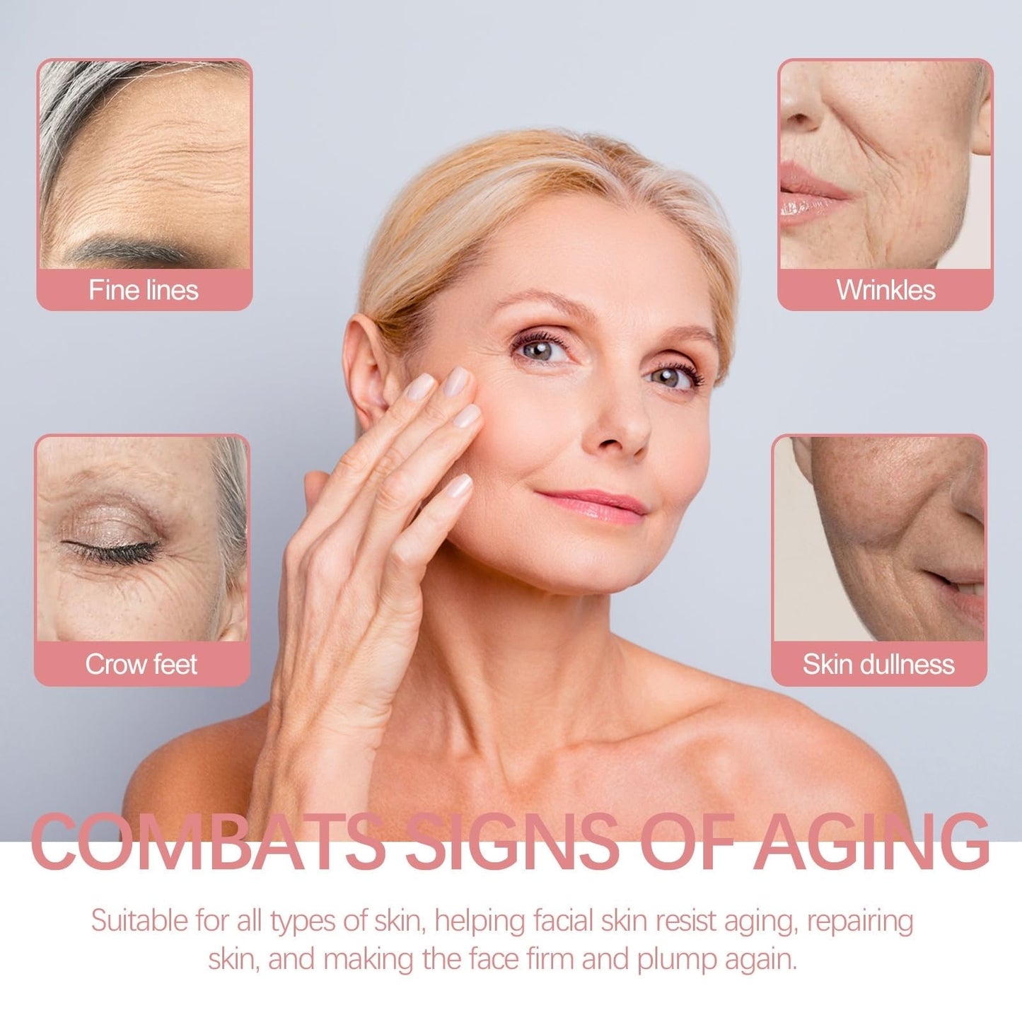 Vitamin E Capsules for Face - Face Serum - Vitamin E Capsules for Skin - Hyaluronic Acid Serum Capsules - Firming Anti-Aging Hydrating Serum - Face Serum for Women - Skin Care Capsules 30PCS