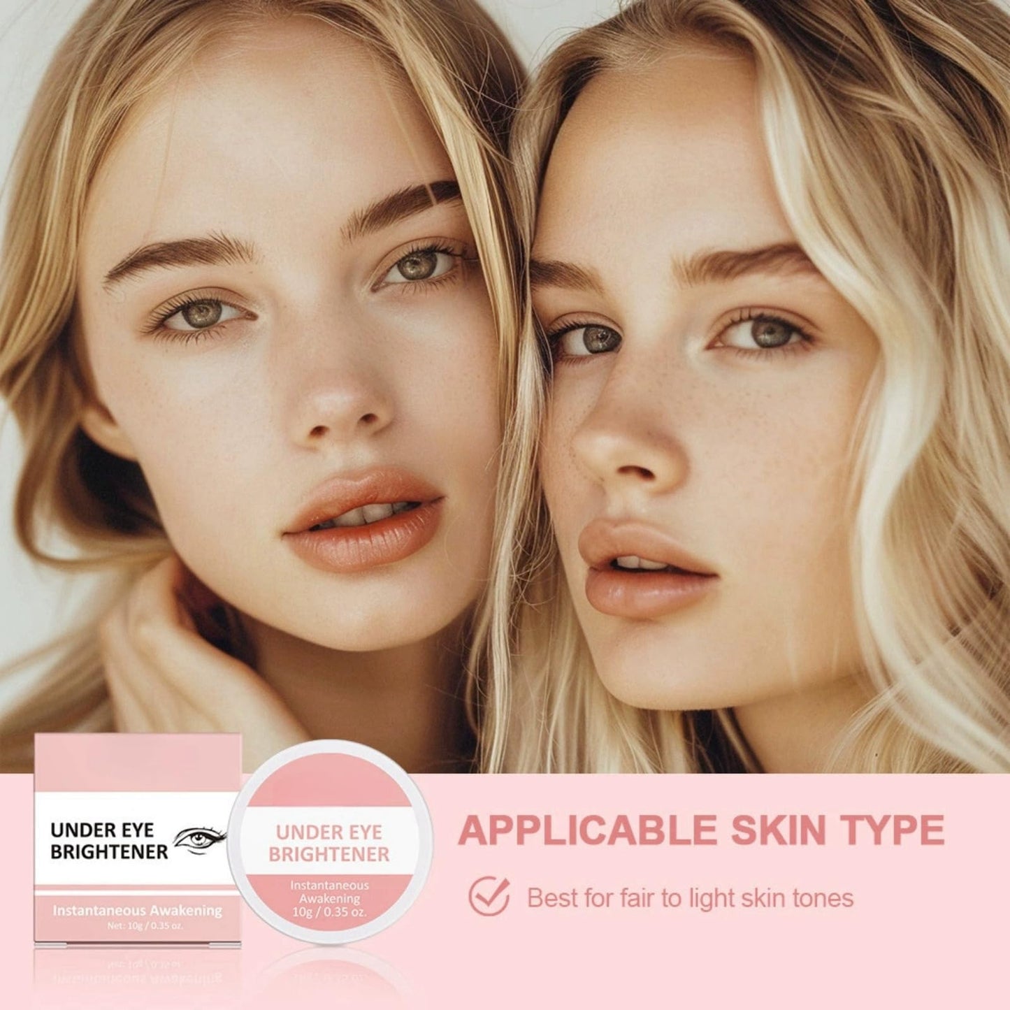 Xinyig Under Eye Brightener,Eye Concealer Instant-Anti Aging Eraser,Instant Anti Age Eraser Eye Concealer,Colour Correcting Eye Brighte/ner,Correcting Eye Brightener & Primer Dark Circles,Korean Makeup