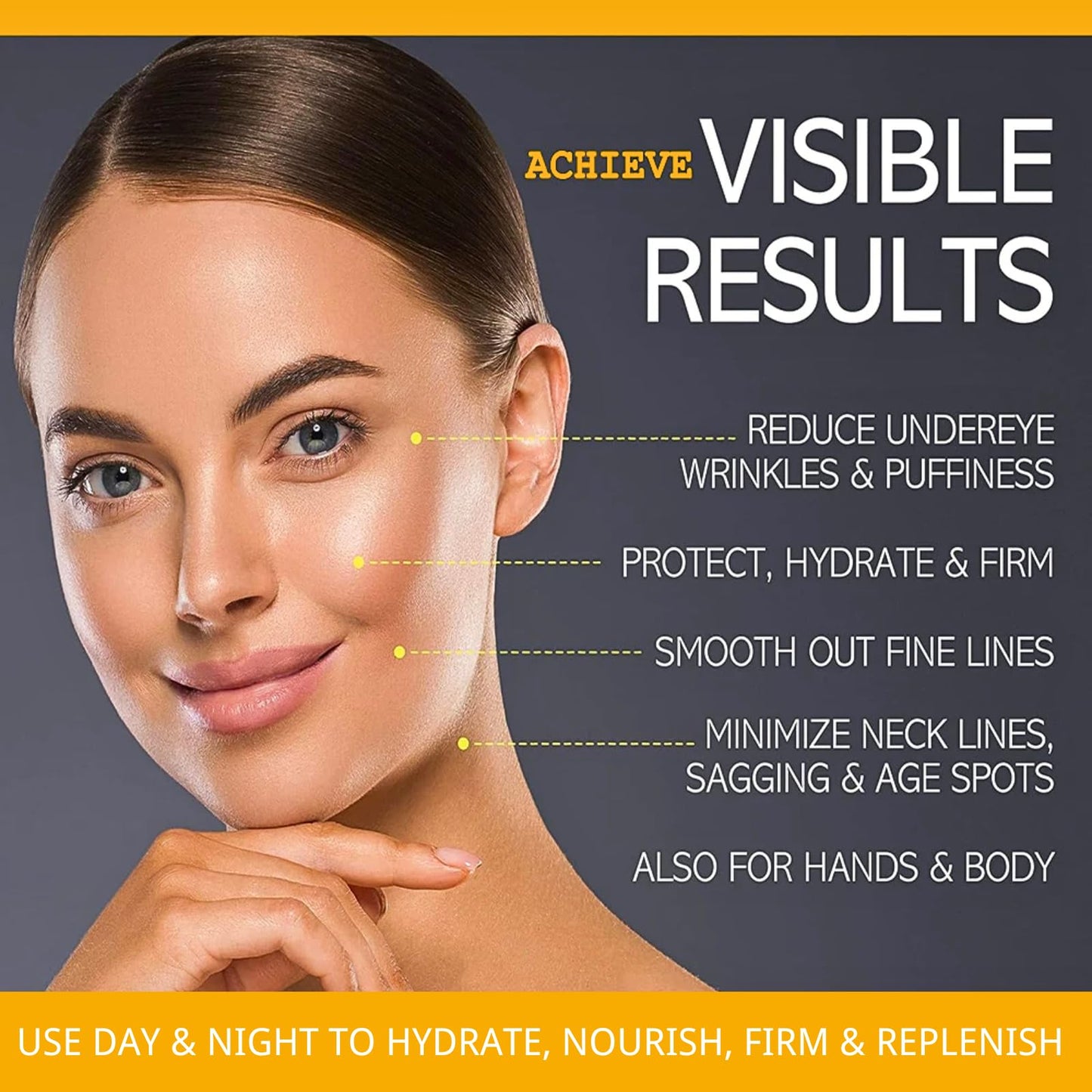 IZBEAUVO Bee Venom Anti Wrinkle Face Cream, Bee Venom Cream, Day And Night Moisturiser Face Women, Instant Wrinkle Remover, Instant Face Lift Cream For All Skin Types, Skin Tightening Cream For Face Fine Line