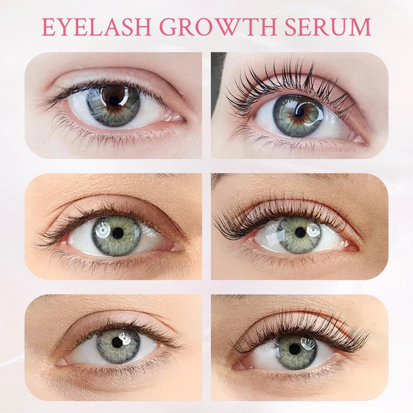 MADGININE Eyelash Growth Serum 2pcs Eyelash Serum 8ml Uk Lash Growth Serum,Lash Serum,Promotes Eyelash Growth While Reducing Lash Loss.Gives You Longer and Thicker Lashes