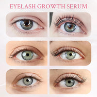 MADGININE Eyelash Growth Serum 2pcs Eyelash Serum 8ml Uk Lash Growth Serum,Lash Serum,Promotes Eyelash Growth While Reducing Lash Loss.Gives You Longer and Thicker Lashes