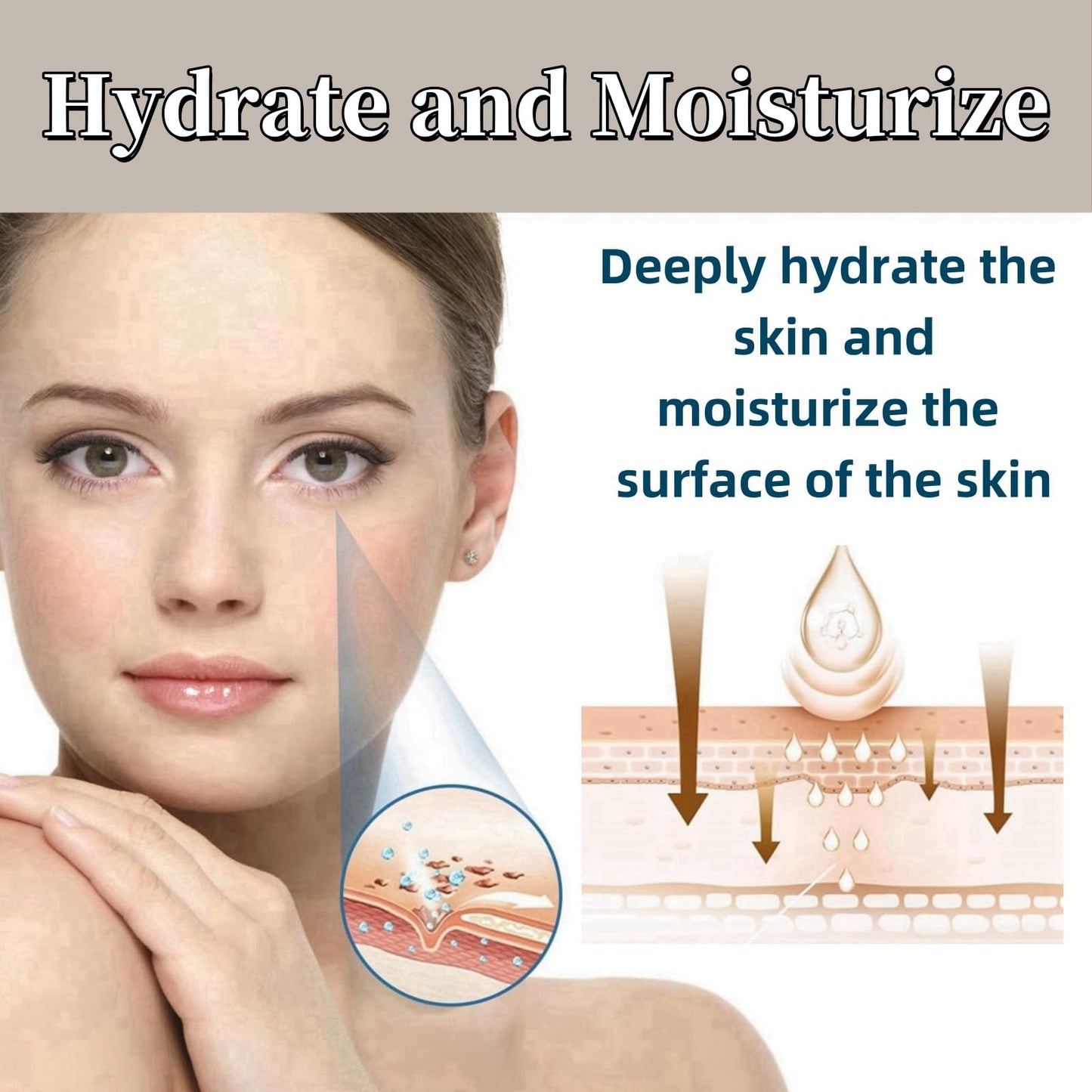 Yoowan Anti Wrinkle Filler Serum For Face,Deep Wrin-kle Filler,Skin Whitening Se-rum,Instant F-ace Tightening Cream,Collagen Creams For Women,Anti Wrin-kle Cream With Hyaluronic Acid&Collagen,Serum Collagen