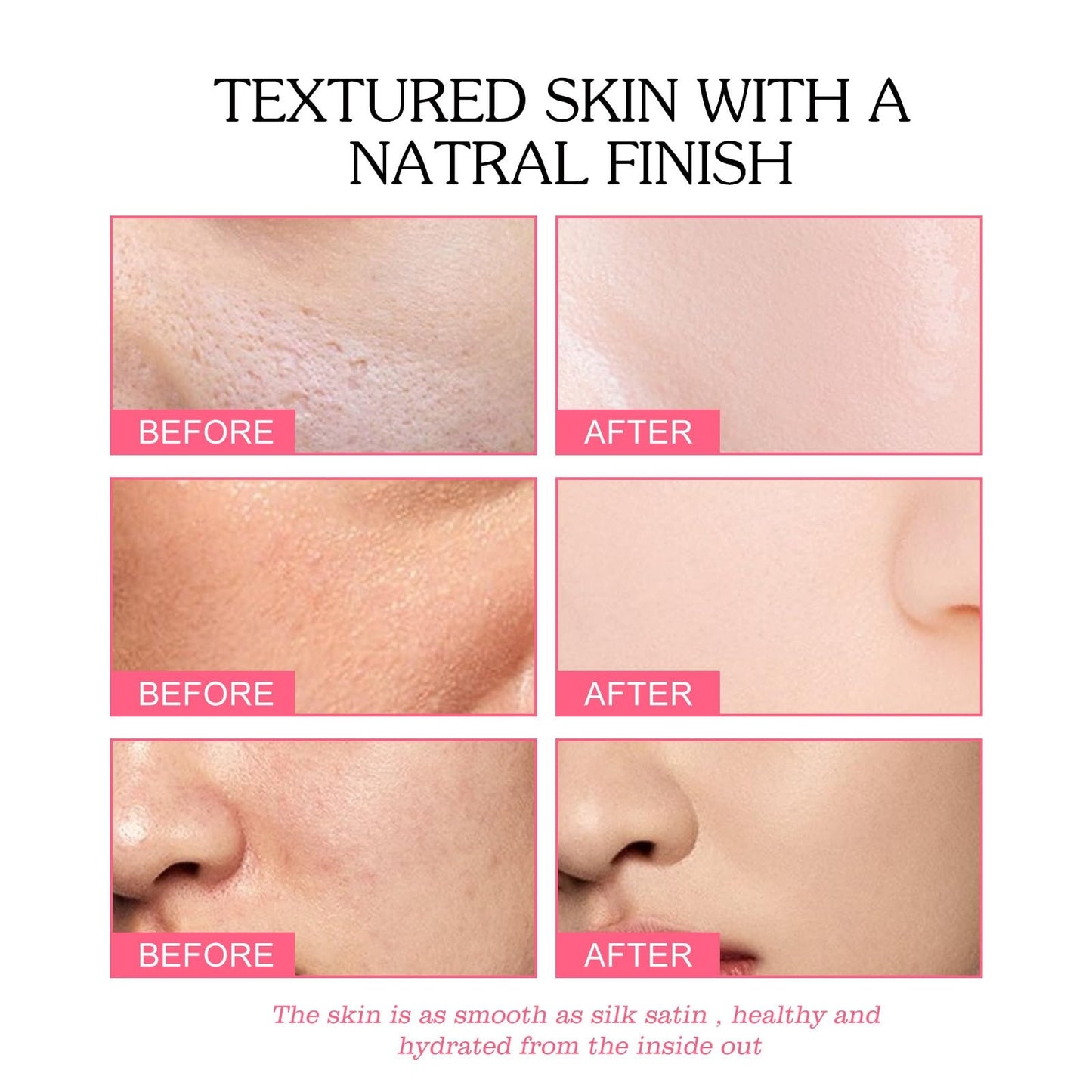 HIVETZ Flawless Colour Changing Foundation Makeup,SPF 15 Warm Skin Tone Foundation,Liquid Foundation Makeup,Waterproof Foundation for Mature Skin,Long Lasting Face Moisturizing Liquid Cover Concealer