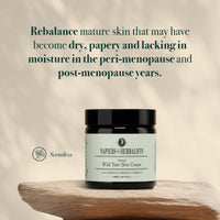 Napiers Vegan Wild Yam and Marigold Cream - Natural Relief for Menopause and Perimenopause Symptoms and Dry Skin - 100 ML (Scentless)